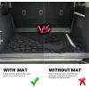 imageLASFIT Cargo Mat for Ford Mustang 20152023 with or Without Subwoofer Trunk Liner Custom Fit All Weather Protector TPE OnePiece Design Easy Installation Trunk Mat 1pc Black4 Bronco 4door 2125  Cargo
