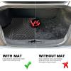 imageLASFIT Cargo Mat for Ford Mustang 20152023 with or Without Subwoofer Trunk Liner Custom Fit All Weather Protector TPE OnePiece Design Easy Installation Trunk Mat 1pc Black9 Mustang 1523  Cargo Mat