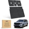 imageLASFIT Cargo Mat for Ford Mustang 20152023 with or Without Subwoofer Trunk Liner Custom Fit All Weather Protector TPE OnePiece Design Easy Installation Trunk Mat 1pc Black8 Expedition MaxNavigator L 2526  CargoSeatback
