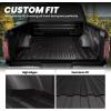 imageLASFIT Cargo Mat for Ford Mustang 20152023 with or Without Subwoofer Trunk Liner Custom Fit All Weather Protector TPE OnePiece Design Easy Installation Trunk Mat 1pc Black1 F150 1523  65FT Bed Mat