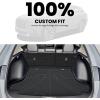 imageLASFIT Cargo Mat with Backrest Mat for Honda HRV 20232026 amp for Acura ADX 20252026 All Weather TPE Custom Fit Trunk Mat Cargo Liner with Seatback Mat Accessories Black6 For Honda HRV  20232026  Trunk Mat
