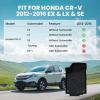 imageLASFIT Cargo Mat with Backrest Mat for Honda HRV 20232026 amp for Acura ADX 20252026 All Weather TPE Custom Fit Trunk Mat Cargo Liner with Seatback Mat Accessories Black2For Honda CRV  20122016  Full Set