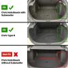 imageLASFIT Cargo Mat with Backrest Mat for Honda HRV 20232026 amp for Acura ADX 20252026 All Weather TPE Custom Fit Trunk Mat Cargo Liner with Seatback Mat Accessories Black1For Honda Civic Hatchback  20222026  Trunk Mat