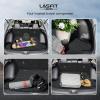 imageLASFIT Cargo Mat with Backrest Mat for Honda HRV 20232026 amp for Acura ADX 20252026 All Weather TPE Custom Fit Trunk Mat Cargo Liner with Seatback Mat Accessories Black6 For Honda HRV  20232026  Trunk Mat