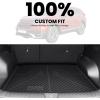 imageLASFIT Cargo Mat with Backrest Mat for Honda HRV 20232026 amp for Acura ADX 20252026 All Weather TPE Custom Fit Trunk Mat Cargo Liner with Seatback Mat Accessories Black2For Honda CRV  20172022  Cargo Mat