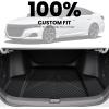 imageLASFIT Cargo Mat with Backrest Mat for Honda HRV 20232026 amp for Acura ADX 20252026 All Weather TPE Custom Fit Trunk Mat Cargo Liner with Seatback Mat Accessories Black5For Honda Accord  20232026  Full Set
