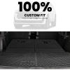 imageLASFIT Floor Mats 20192026 for Chevy SilveradoGMC Sierra 1500 20202026 2500HD 3500HD Only Double CabBench Seat Only Fit with Rear UnderSeat Storage But Not Fit 2nd Row Plastic StorageFit for GMC Acadia 20172023