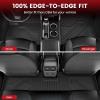 imageLASFIT Floor Mats 20192026 for Chevy SilveradoGMC Sierra 1500 20202026 2500HD 3500HD Only Double CabBench Seat Only Fit with Rear UnderSeat Storage But Not Fit 2nd Row Plastic StorageFit for Chevy EquinoxGMC Terrain 20182024