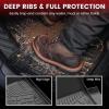imageLASFIT Floor Mats 20192026 for Chevy SilveradoGMC Sierra 1500 20202026 2500HD 3500HD Only Double CabBench Seat Only Fit with Rear UnderSeat Storage But Not Fit 2nd Row Plastic StorageFit for Chevy Silverado EV WT 20242026