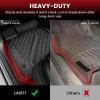 imageLASFIT Floor Mats 20192026 for Chevy SilveradoGMC Sierra 1500 20202026 2500HD 3500HD Only Double CabBench Seat Only Fit with Rear UnderSeat Storage But Not Fit 2nd Row Plastic StorageFit for Chevy Malibu 20162025
