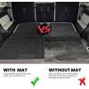 imageLASFIT Floor Mats amp Cargo Liner with Backrest Mat for GMC Acadia 20172023 Only Fit 7 Seats All Weather TPE Custom Fit Floor Mats for Cars 3 Rows Floor Liners Car Mats Full Set Black20222025  Rivian R1S  BackrestCargo Mats