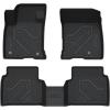 imageLASFIT Floor Mats amp Cargo Liner with Backrest Mat for GMC Acadia 20172023 Only Fit 7 Seats All Weather TPE Custom Fit Floor Mats for Cars 3 Rows Floor Liners Car Mats Full Set Black20202026  For Lincoln Corsair 1st  2nd Row Mats