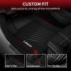 imageLASFIT Floor Mats amp Cargo Liner with Backrest Mat for GMC Acadia 20172023 Only Fit 7 Seats All Weather TPE Custom Fit Floor Mats for Cars 3 Rows Floor Liners Car Mats Full Set Black7 For Benz CLA 20142019For Benz GLA  20152020 1st  2nd Row