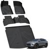 imageLASFIT Floor Mats amp Cargo Liner with Backrest Mat for GMC Acadia 20172023 Only Fit 7 Seats All Weather TPE Custom Fit Floor Mats for Cars 3 Rows Floor Liners Car Mats Full Set Black20202026  For Buick Encore GX  1st  2nd Row  Cargo