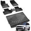 imageLASFIT Floor Mats amp Cargo Liner with Backrest Mat for GMC Acadia 20172023 Only Fit 7 Seats All Weather TPE Custom Fit Floor Mats for Cars 3 Rows Floor Liners Car Mats Full Set Black20182026  For Volvo XC60 1st  2nd Row  Cargo