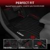 imageLASFIT Floor Mats amp Cargo Liner with Backrest Mat for GMC Acadia 20172023 Only Fit 7 Seats All Weather TPE Custom Fit Floor Mats for Cars 3 Rows Floor Liners Car Mats Full Set Black20162022  For Mercedes Benz GLC  Full Set