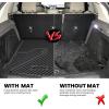 imageLASFIT Floor Mats amp Cargo Liner with Backrest Mat for GMC Acadia 20172023 Only Fit 7 Seats All Weather TPE Custom Fit Floor Mats for Cars 3 Rows Floor Liners Car Mats Full Set Black20202026  For Lincoln Corsair  Cargo Mat