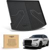 imageLASFIT Floor Mats amp Cargo Liner with Backrest Mat for GMC Acadia 20172023 Only Fit 7 Seats All Weather TPE Custom Fit Floor Mats for Cars 3 Rows Floor Liners Car Mats Full Set Black20202026  For Lincoln Corsair  Cargo Mat