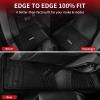 imageLASFIT Floor Mats amp Cargo Liner with Backrest Mat for GMC Acadia 20172023 Only Fit 7 Seats All Weather TPE Custom Fit Floor Mats for Cars 3 Rows Floor Liners Car Mats Full Set Black20152019  For Lincoln MKC 1st  2nd Row