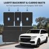 imageLASFIT Floor Mats for 2025 2026 Ford Expedition 7 Seats Standard Not Fit 8 Seats and Not Fit MaxAll Weather Protection TPE Easy Clean Floor Liners3Row4PCS Black7 Expedition 7 Seats Standrad 2526  CargoSeatback