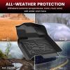 imageLASFIT Floor Mats for 2025 2026 Ford Expedition 7 Seats Standard Not Fit 8 Seats and Not Fit MaxAll Weather Protection TPE Easy Clean Floor Liners3Row4PCS Black1 F150 Regular Cab 1526  1st Row Bench Only