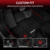 imageLASFIT Floor Mats for Toyota Grand Highlander 2026 2025 2024 Fits Without or with subwoofer Include Hybrid All Weather TPE Custom Fit Rear Trunk Mat for Grand Highlander Accessories20172020Fusion MKZFloor Mats