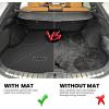 imageLASFIT Floor Mats for Toyota Grand Highlander 2026 2025 2024 Fits Without or with subwoofer Include Hybrid All Weather TPE Custom Fit Rear Trunk Mat for Grand Highlander Accessories20232026For Lexus RXCargo Mat