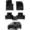 imageLASFIT Floor Mats for Toyota Grand Highlander 2026 2025 2024 Fits Without or with subwoofer Include Hybrid All Weather TPE Custom Fit Rear Trunk Mat for Grand Highlander Accessories20182026  For Volvo XC60 1st  2nd Row