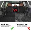 imageLASFIT Floor Mats for Toyota Grand Highlander 2026 2025 2024 Fits Without or with subwoofer Include Hybrid All Weather TPE Custom Fit Rear Trunk Mat for Grand Highlander Accessories20202026For Lincoln AviatorTrunkBackrest Mats