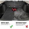 imageLASFIT Floor Mats for Toyota Grand Highlander 2026 2025 2024 Fits Without or with subwoofer Include Hybrid All Weather TPE Custom Fit Rear Trunk Mat for Grand Highlander Accessories20192026  For Acura Rdx  Cargo Mat