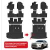 imageLASFIT Floor Mats for Toyota Grand Highlander 2026 2025 2024 Fits Without or with subwoofer Include Hybrid All Weather TPE Custom Fit Rear Trunk Mat for Grand Highlander Accessories20242026For Toyota Grand HiglanderFull Sets