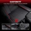 imageLASFIT Floor Mats for Toyota Grand Highlander 2026 2025 2024 Fits Without or with subwoofer Include Hybrid All Weather TPE Custom Fit Rear Trunk Mat for Grand Highlander Accessories2025For Rivian R1SFloorBackrestCargo Mats