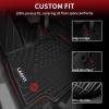 imageLASFIT Floor Mats for Toyota Grand Highlander 2026 2025 2024 Fits Without or with subwoofer Include Hybrid All Weather TPE Custom Fit Rear Trunk Mat for Grand Highlander Accessories20222025For Lexus NXFloor Mats