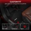 imageLASFIT Floor Mats for Toyota Grand Highlander 2026 2025 2024 Fits Without or with subwoofer Include Hybrid All Weather TPE Custom Fit Rear Trunk Mat for Grand Highlander Accessories20182026  For Volvo XC60 1st  2nd Row