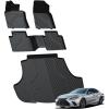 imageLASFIT Floor Mats for Toyota Grand Highlander 2026 2025 2024 Fits Without or with subwoofer Include Hybrid All Weather TPE Custom Fit Rear Trunk Mat for Grand Highlander Accessories20192025For Lexus ESFloorCargo Mats