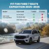 imageLASFIT Floor MatsampCargo Backrest Mat for Ford Edge 20152024Costom Fit All Weather Protection TPE Easy Clean Floor Liners Keep Your Car Trunk Clean and Tidy1pcs8 Expedition Max 7Seat 2526  3 Rows