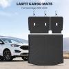 imageLASFIT Floor MatsampCargo Backrest Mat for Ford Edge 20152024Costom Fit All Weather Protection TPE Easy Clean Floor Liners Keep Your Car Trunk Clean and Tidy1pcs10 Edge 1524  CargoSeatback