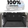 imageLASFIT Floor MatsampCargo Backrest Mat for Ford Edge 20152024Costom Fit All Weather Protection TPE Easy Clean Floor Liners Keep Your Car Trunk Clean and Tidy1pcs4 Bronco 4door 2125  Cargo Liners  Backrest Mat
