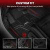 imageLASFIT Rear Seat Back Protector for Honda HRV 20232026All Weather TPE Pet Friendly Custom Fit HRV Second Row Back Seat Cover Backseat Mat Liner2For Honda CRV  20172022  Full Set Cargo Mat in Upper Position