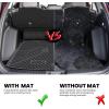 imageLASFIT Rear Seat Back Protector for Honda HRV 20232026All Weather TPE Pet Friendly Custom Fit HRV Second Row Back Seat Cover Backseat Mat Liner2For Honda CRV  20232026  Cargo Mat with Backrest Mat Upper Position
