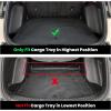 imageLASFIT Rear Seat Back Protector for Honda HRV 20232026All Weather TPE Pet Friendly Custom Fit HRV Second Row Back Seat Cover Backseat Mat Liner2For Honda CRV  20172022  Full Set Cargo Mat in Upper Position