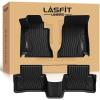 imageLASFIT Floor Mats amp Cargo Liner with Backrest Mat for GMC Acadia 20172023 Only Fit 7 Seats All Weather TPE Custom Fit Floor Mats for Cars 3 Rows Floor Liners Car Mats Full Set Black6 For Benz CClass Sedan Only  20152021 1st  2nd Row