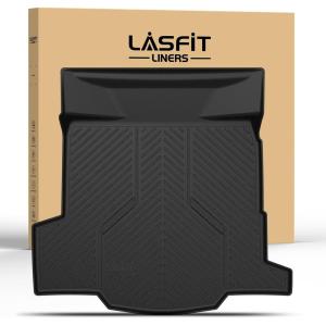 imageLASFIT Floor Mats 20192026 for Chevy SilveradoGMC Sierra 1500 20202026 2500HD 3500HD Only Double CabBench Seat Only Fit with Rear UnderSeat Storage But Not Fit 2nd Row Plastic StorageFit for Chevrolet Impala 20142020