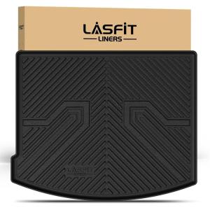 imageLASFIT Floor Mats amp Cargo Liner with Backrest Mat for GMC Acadia 20172023 Only Fit 7 Seats All Weather TPE Custom Fit Floor Mats for Cars 3 Rows Floor Liners Car Mats Full Set Black20202026  For Lincoln Corsair  Cargo Mat