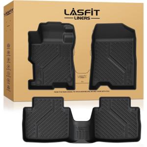 imageLASFIT Rear Seat Back Protector for Honda HRV 20232026All Weather TPE Pet Friendly Custom Fit HRV Second Row Back Seat Cover Backseat Mat Liner3For Honda Accord  20082012  1st  2nd Row