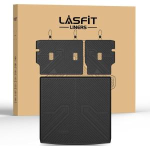 imageLASFIT Rear Seat Back Protector for Honda HRV 20232026All Weather TPE Pet Friendly Custom Fit HRV Second Row Back Seat Cover Backseat Mat Liner7For Honda Passport  2026  Cargo Mat