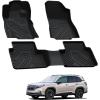 imageLASFIT Floor Mats for Subaru Forester 2026 2025 Only Hybrid All Weather TPE Custom Fit Floor Liners Easy Clean 1st amp 2nd Row Mats for Forester Hybrid 2025 2026 Car Accessories BlackFor Forester  20252026  Hybrid  Floor Mats