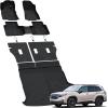 imageLASFIT Full Set Floor Mats for Subaru Outback 2026 All Weather TPE Custom Fit Floor Liners 1st amp 2nd Row amp Seat Back Mat amp Cargo Mat for Outback 2026Black4For Subaru Forester  20252026  Hybrid