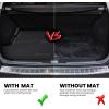 imageLASFIT Full Set Floor Mats for Subaru Outback 2026 All Weather TPE Custom Fit Floor Liners 1st amp 2nd Row amp Seat Back Mat amp Cargo Mat for Outback 2026Black4For Subaru Outback  20202025