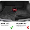 imageLASFIT Full Set Floor Mats for Subaru Outback 2026 All Weather TPE Custom Fit Floor Liners 1st amp 2nd Row amp Seat Back Mat amp Cargo Mat for Outback 2026Black2For Hyundai Elantra  20212026  Cargo